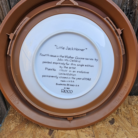 Little Jack Horner Collection Plate - Picture 9 of 11